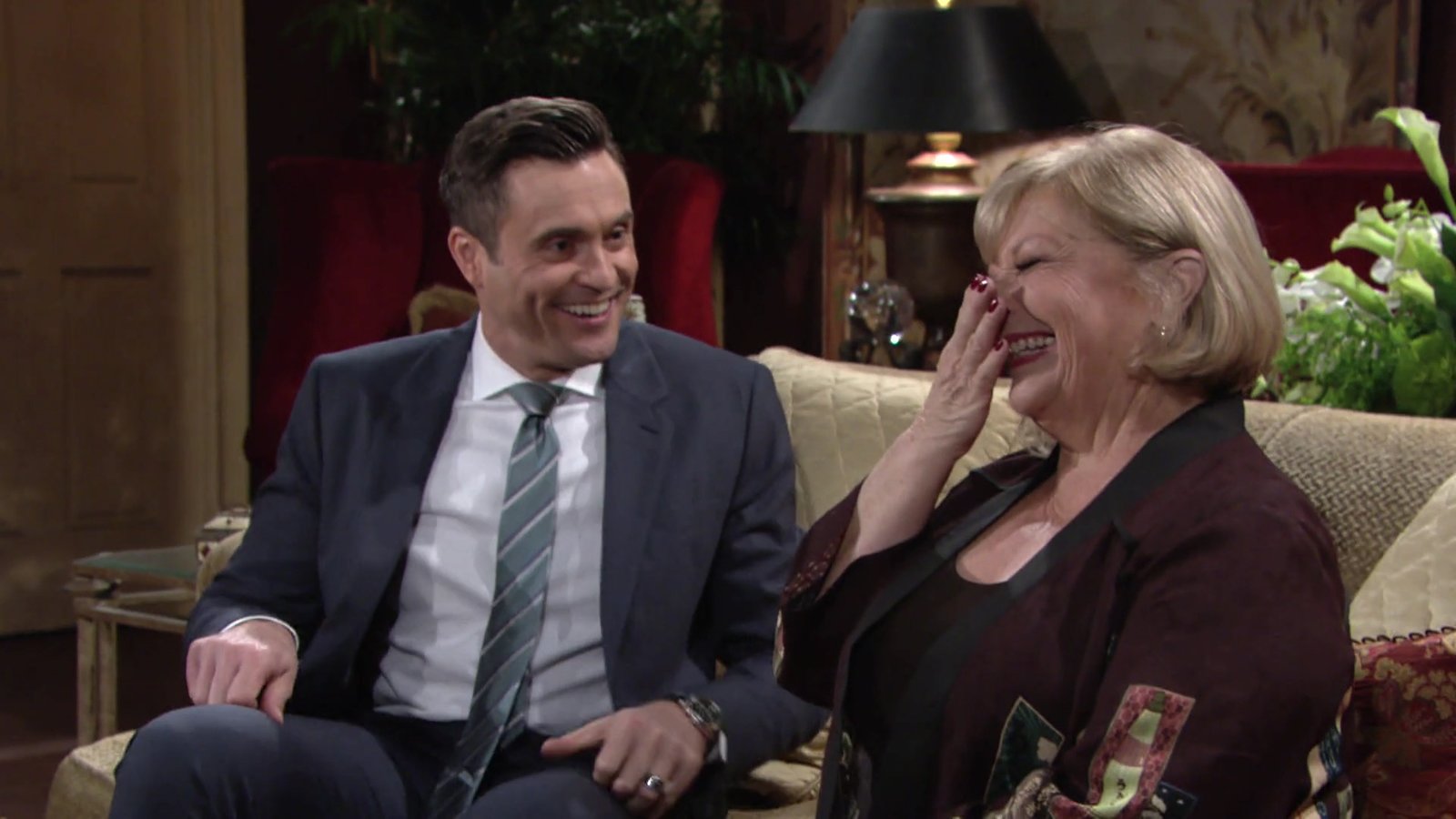 Cane And Traci Being Friendly The Young And The Restless Y R Chat